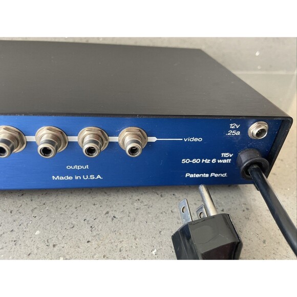 Vidicraft Proc Amp Video Luminance Gain Phase Control Processing Amplifier READ - Picture 7 of 9